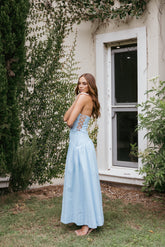 Maude Maxi Dress - Blue