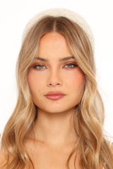 Leah Headband - Pearl