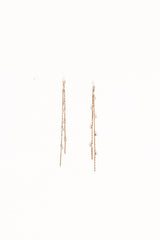 Yves Drop Earrings - Gold