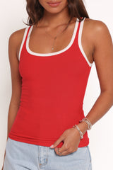 Angelo Tank - Cherry Red