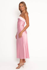 Ashe Midi Dress - Pink