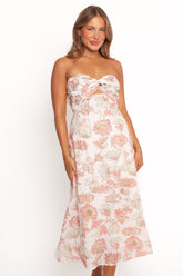 Calantha Maxi Dress - Pink Floral