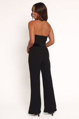 Cameron Strapless Jumpsuit - Black