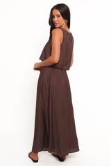 Captie Skirt Set - Chocolate Brown