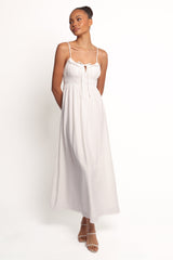 Ceres Maxi Dress - White