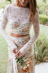 Dara Top - Garden Floral