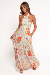 Jelena Maxi Dress - Aelia Print