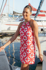 Kaelia Mini Dress - Red