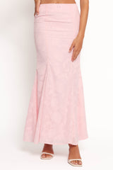 Larina Maxi Skirt - Pink