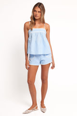 Lila Short Set - Blue