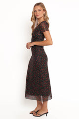 Neve Maxi Dress - Rose Print