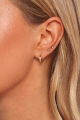 Java Earrings - Gold