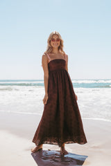 Odessa Maxi Dress - Brown