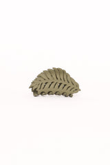 Palm Hair Clip - Green