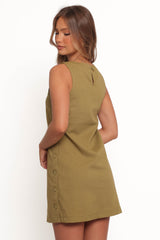 Penelope Mini Dress - Green