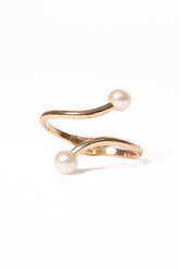 Petra Cuff - Gold/Pearl