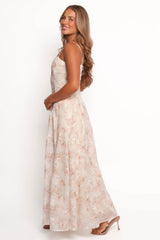 Petra Midi Dress - Cream