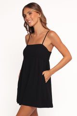 Quinley Romper - Black