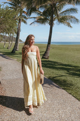 Runa Maxi Dress - Yellow