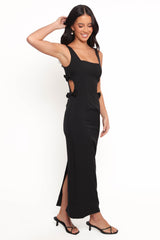 Sadie Midi Dress - Black