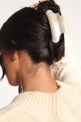 Peta Hair Clip - Pearl