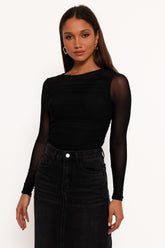 Selina Top - Black