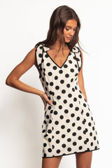 Tania Mini Dress - Cream