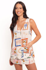 Thorrah Top - Ocean Oasis