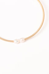 Tilda Bracelet - Gold/Pearl