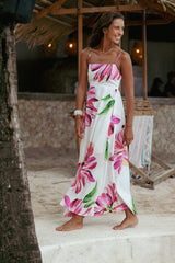 Verity Maxi Dress - Pink Floral