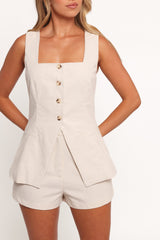 Wenni Short Set - Oatmeal