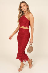 Maybelle Skirt - Wine