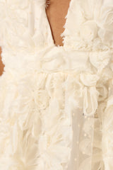 Atti Mini Dress - Cream