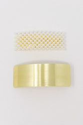 Hairclip Set - Gold/Pearl
