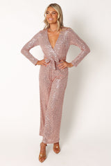 Kiera Jumpsuit - Rose Gold