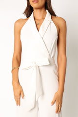 Tally Jumpsuit - White