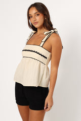 Noa Top - Cream