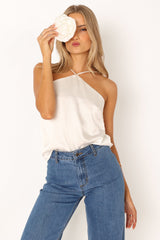 Pai Rosette Top - Ivory