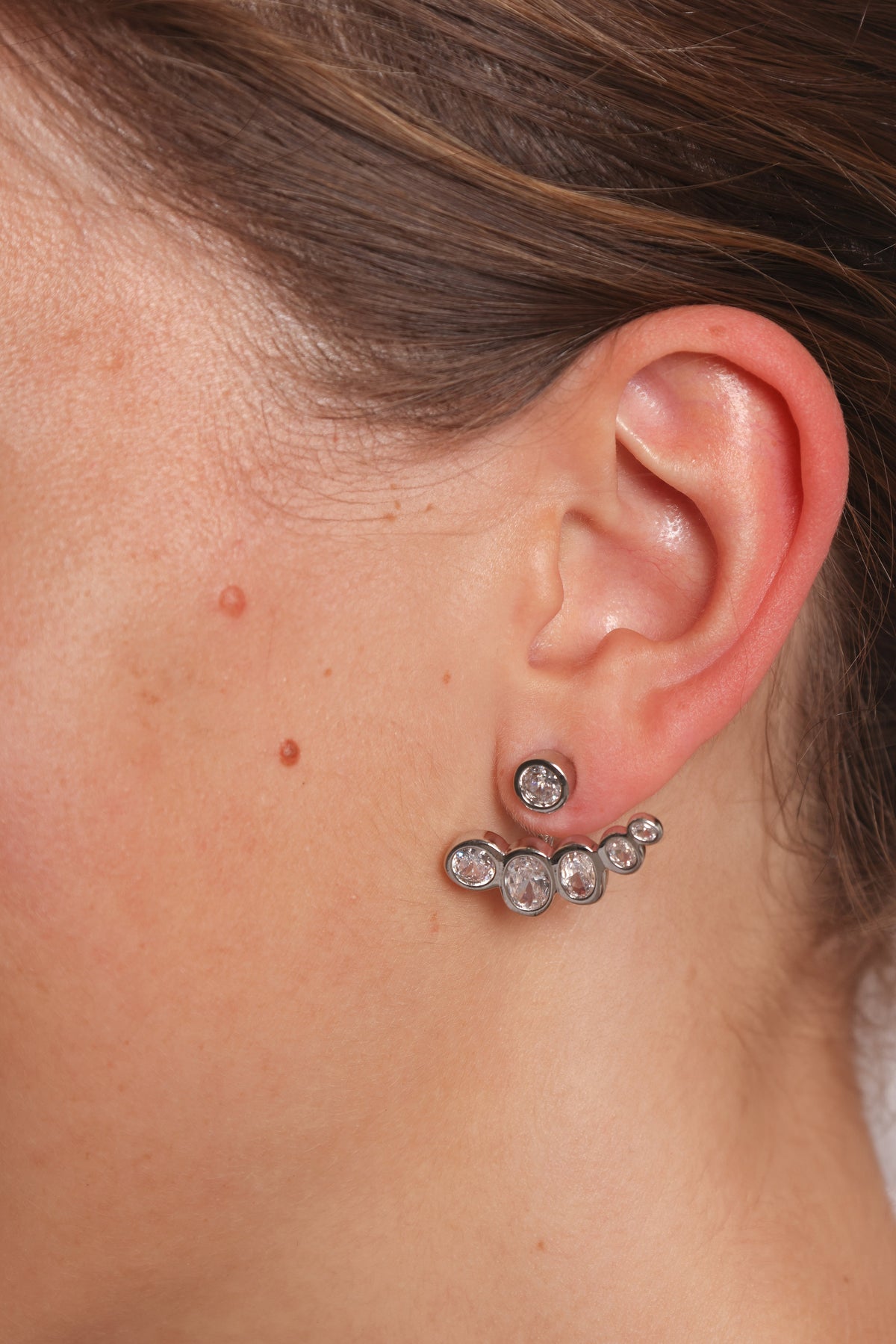 Elisa Earrings - Silver