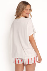 Aperitivo Tee Set - White Red Aperitivo