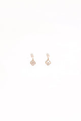 Marlowe Flower Earrings - Gold