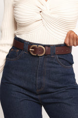 Abbott Belt - Dark Brown