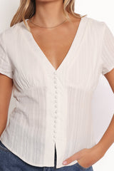 Sumie Top - White