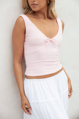 Adina Knit Top - Pink
