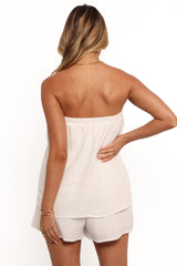 Alicent Romper - White