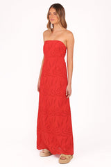 Annika Maxi Dress - Red