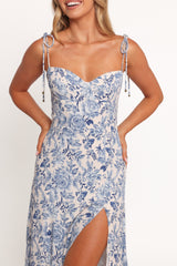 Azura Maxi Dress - Parisian Blue