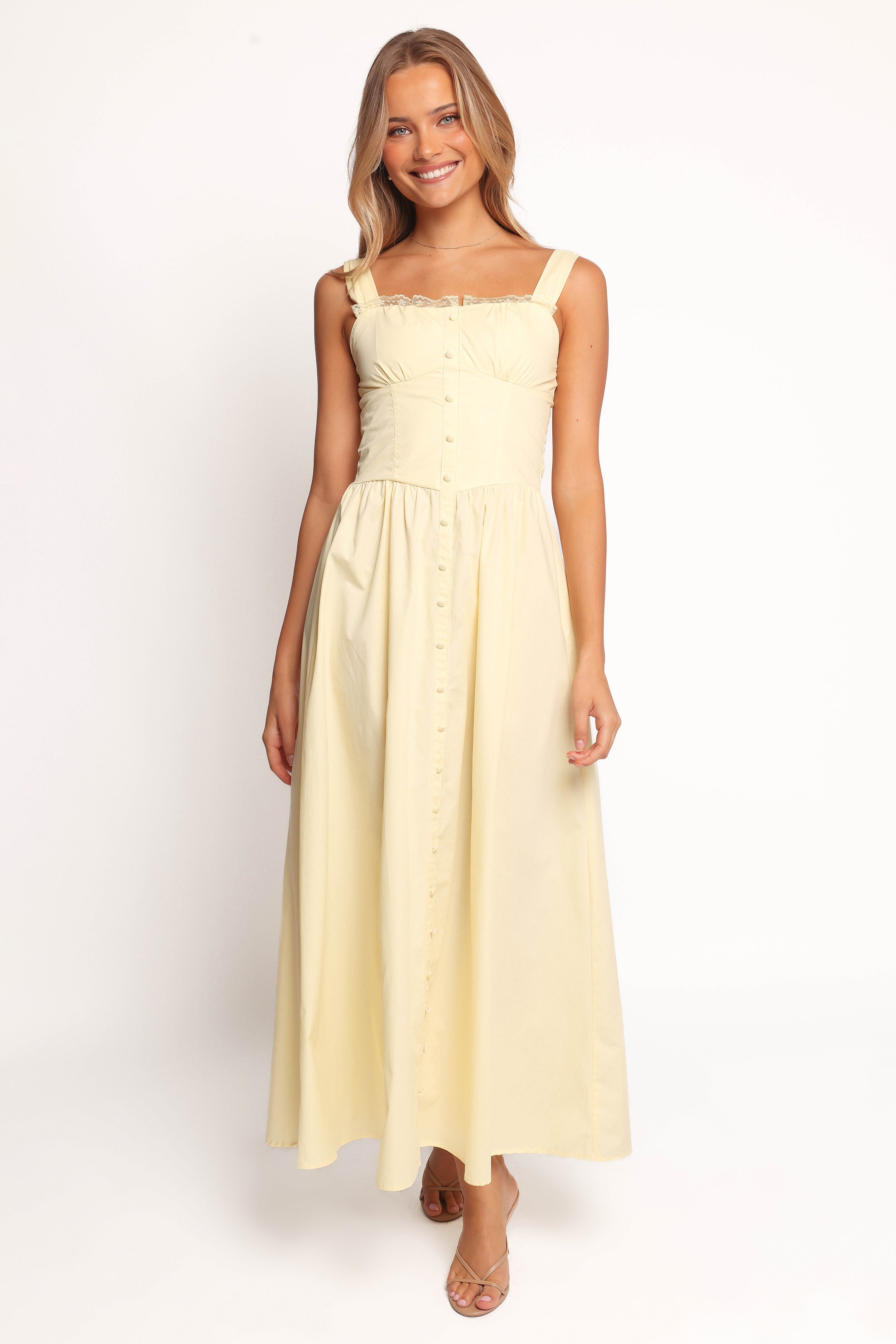 Bellus Maxi Dress - Yellow