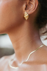 Bermuda Earrings - Gold