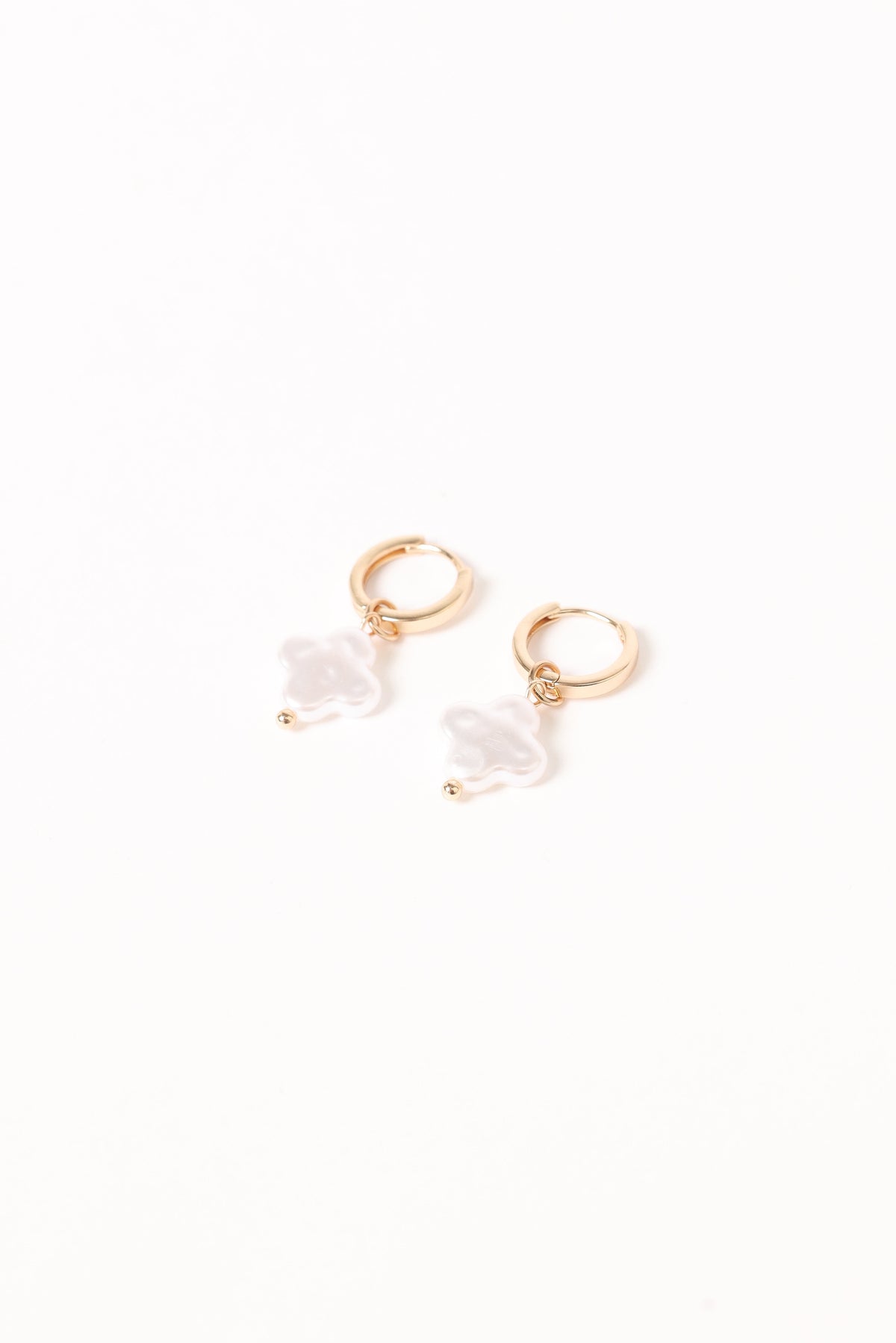 Kieran Earrings - Gold/Pearl